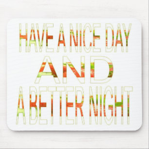 Tapis De Souris Bonne journée