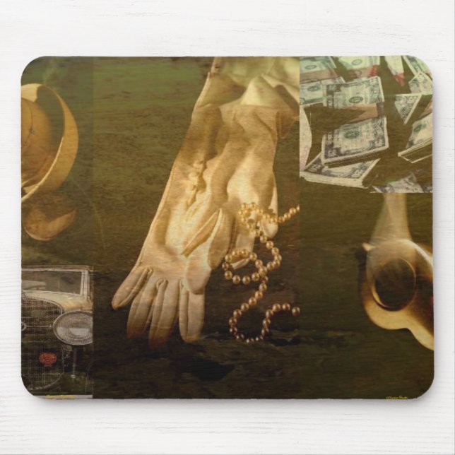 Tapis De Souris Bonnie & Clyde Style Mousepad (Devant)