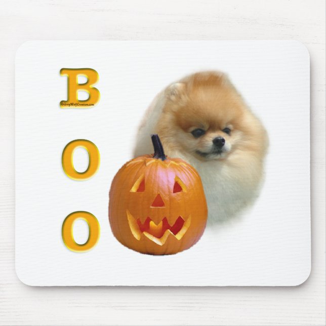 Tapis De Souris Boo de Poméranie (Devant)