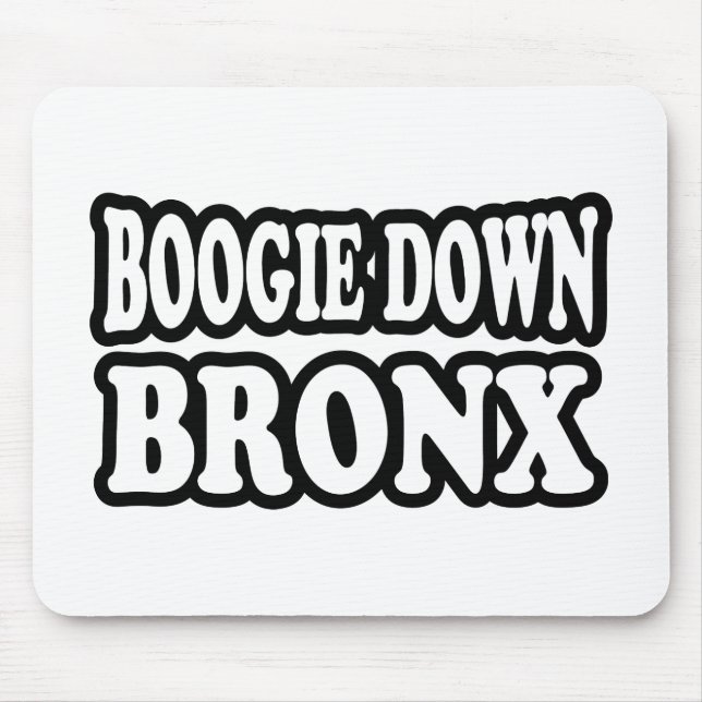 Tapis De Souris Boogie Down Bronx, NYC (Devant)