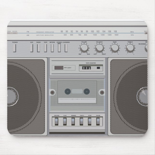 Tapis De Souris Boombox (Devant)