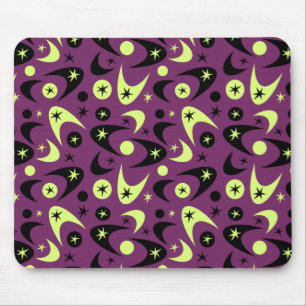 Tapis De Souris Boomerangs rétro
