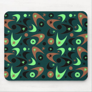 Tapis De Souris Boomerangs rétro