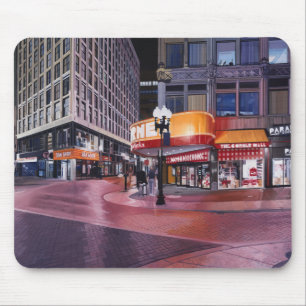 Tapis De Souris Boston de croisement du centre