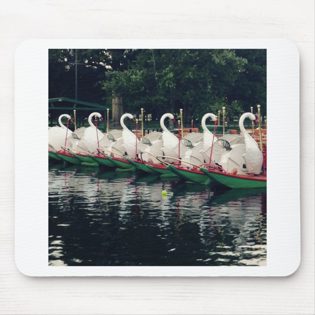 Tapis De Souris Boston Public Gardens Swan Boats (Devant)