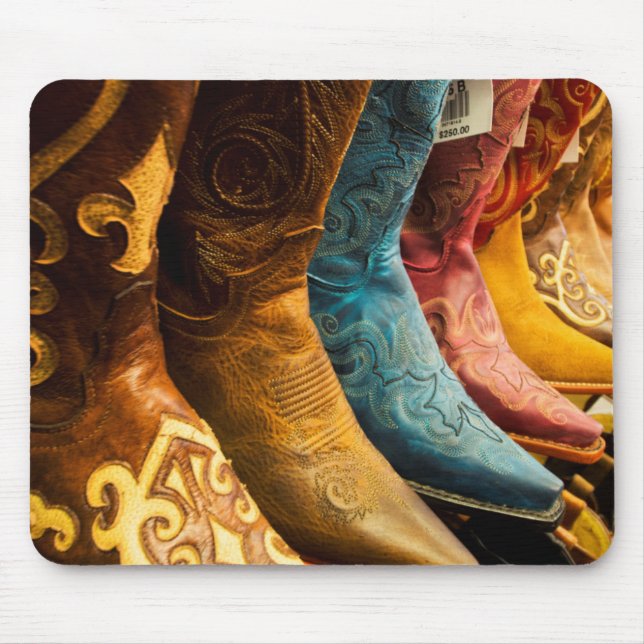 Tapis De Souris Bottes de cowboy à vendre, Arizona (Devant)