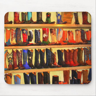 Tapis De Souris Bottes de cowboy Mousepad