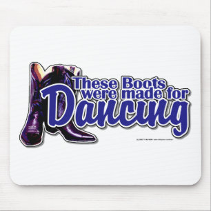 Tapis De Souris Bottes de danse