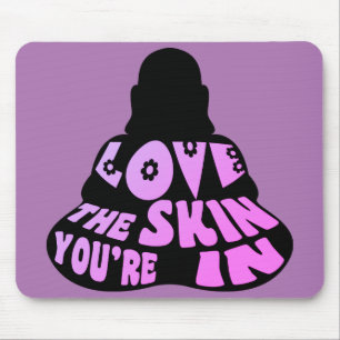 Tapis De Souris Bouddha amour violet