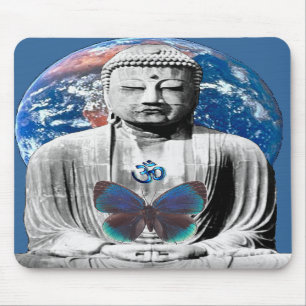 Tapis De Souris Bouddha attend Mousepad