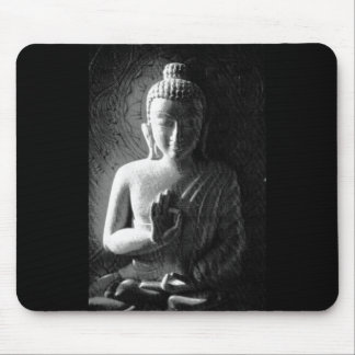 Tapis De Souris Bouddha découpé par monochrome