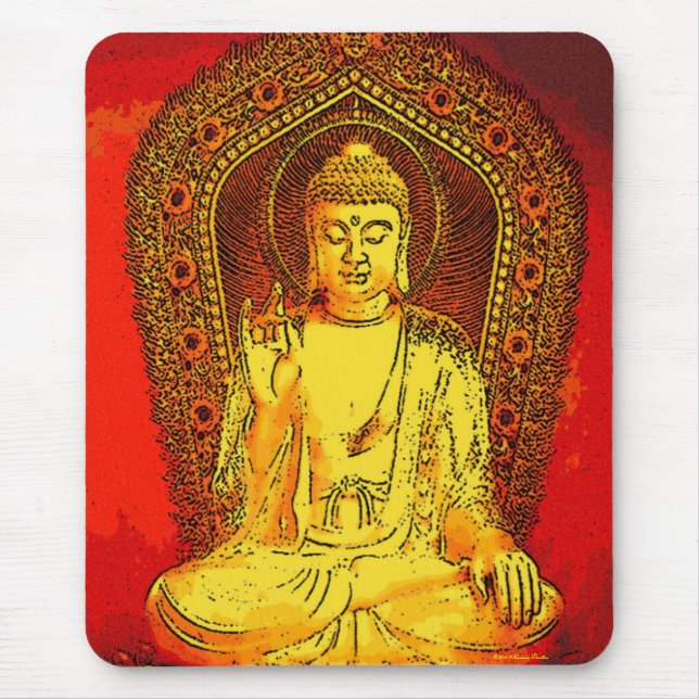 Tapis De Souris Bouddha Mousepad (Devant)