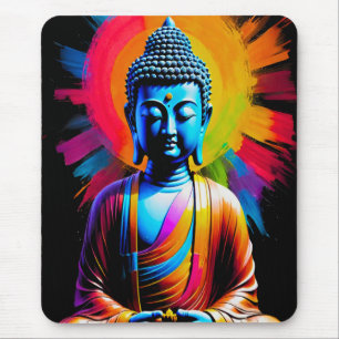 Tapis De Souris Bouddha - Rayons de Tranquillité
