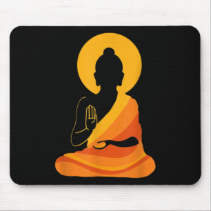 Tapis De Souris Bouddha YingYang Zen Yoga, Détendez-vous, Profitez