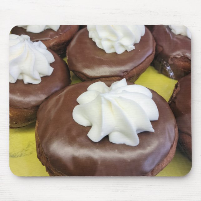 Tapis De Souris Boulangerie au chocolat Donut (Devant)