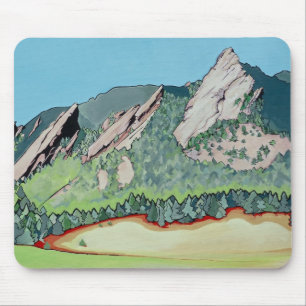 Tapis De Souris Boulder Flatirons