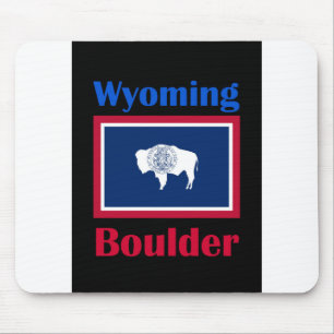 Tapis De Souris Boulder Wyoming