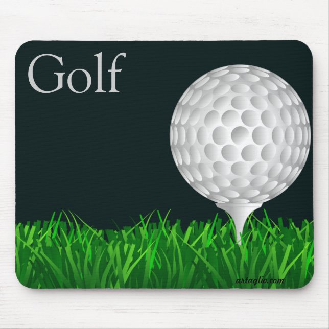 Tapis De Souris Boule de golf (Devant)