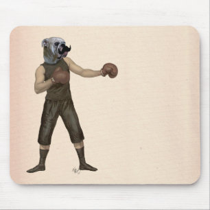 Tapis De Souris Bouledogue complètement 2 de boxe