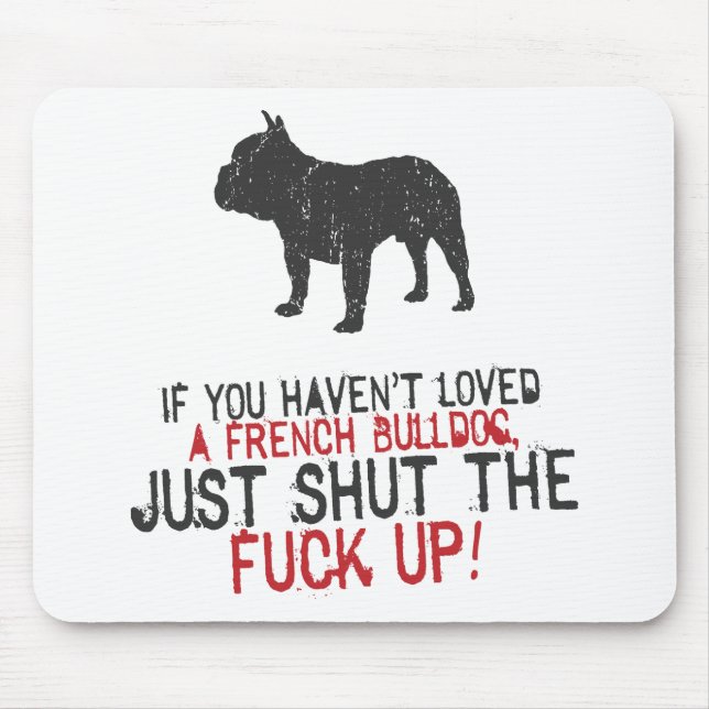 Tapis De Souris Bouledogue français (Devant)