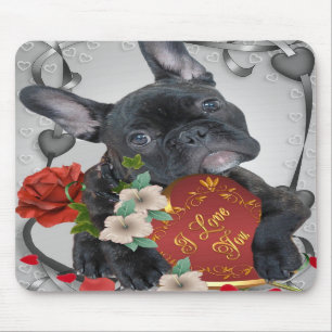 Tapis De Souris BOULEDOGUE FRANÇAIS Valentine Mousepad