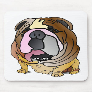 Tapis De Souris Bouledogue Mousepad