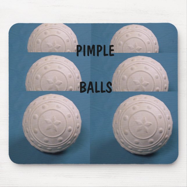 Tapis De Souris Boules de bouton (Devant)