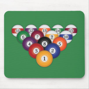 Tapis De Souris Boules de piscine/billards : Mousepad