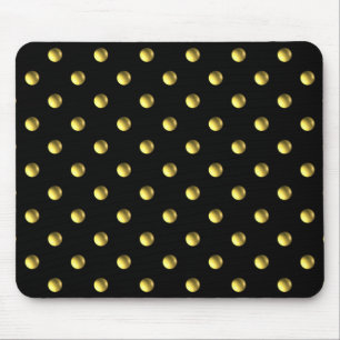 Tapis De Souris Boules d'or