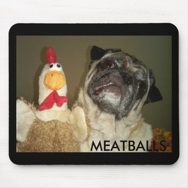 TAPIS DE SOURIS BOULETTES DE VIANDE (Devant)