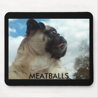 TAPIS DE SOURIS BOULETTES DE VIANDE