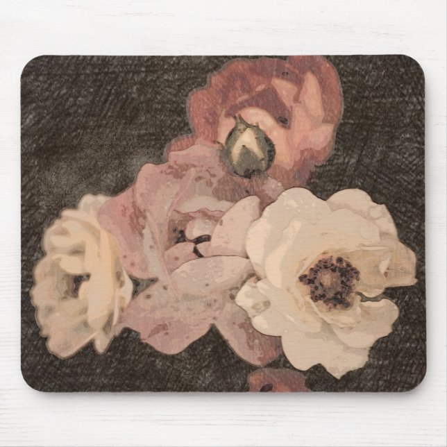 Tapis De Souris Bouquet de fleurs... (Devant)