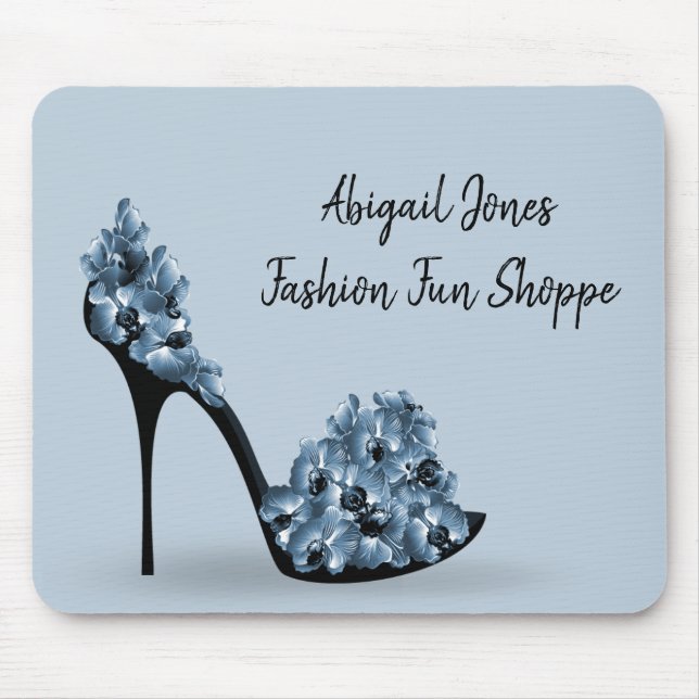 Tapis De Souris Bouquet floral sur talon haut (Devant)