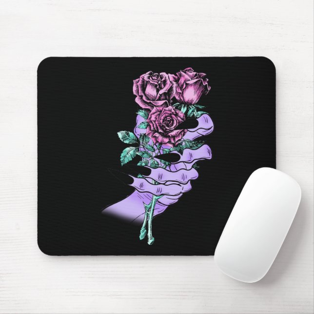 Tapis De Souris Bouquet gothique Souris (Avec souris)