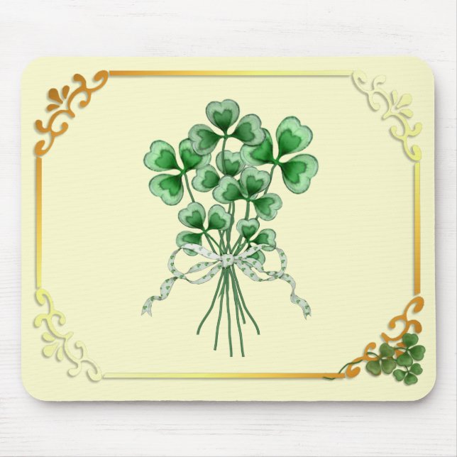 Tapis De Souris Bouquet shamrock (Devant)