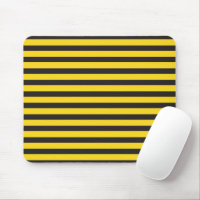 Bourdon Noir Jaune Lignes Horizontales