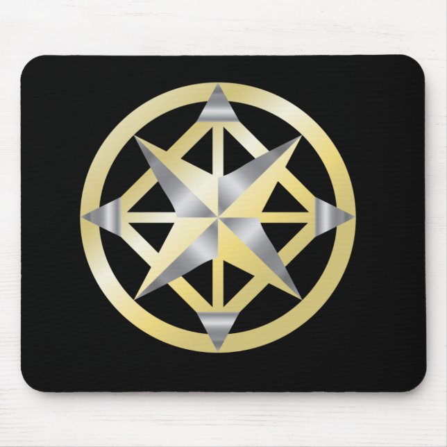 Tapis De Souris Boussole intérieure Mousepad (Devant)