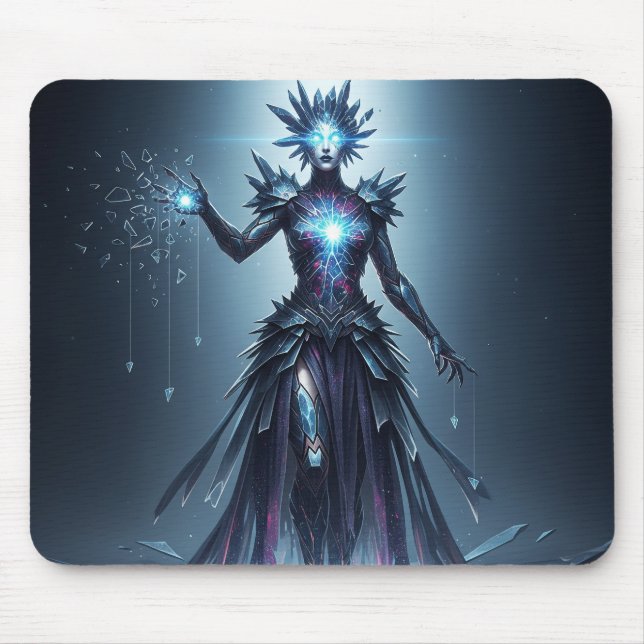 Tapis De Souris Bouteille céleste Mousepad pour Vibe Éffrayante (Devant)