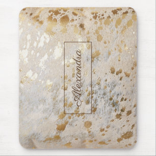 Tapis De Souris Bouteille d'or Impression personnalisée Plaque de