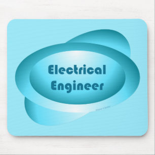 Tapis De Souris Bouton Ingénieur électrique