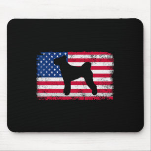 Tapis De Souris Bouvier Des Flandres Chien 4 juillet Ame Patriotiq