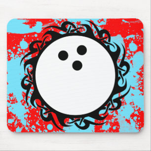 Tapis De Souris bowling tribal