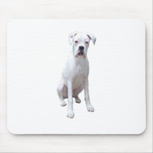 Tapis De Souris BOXER - Chien blanc.png