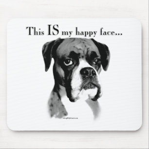Tapis De Souris Boxer Happy Face