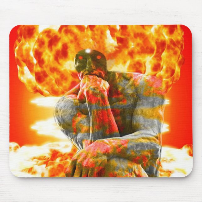 Tapis De Souris Brainstorm atomique (Devant)