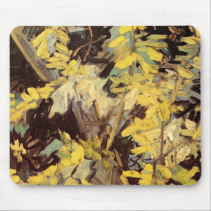 Tapis De Souris Branches d'acacia en fleurs par Vincent van Gogh