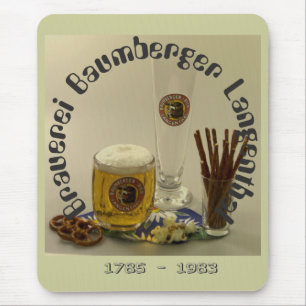 Tapis De Souris Brasserie de Baumberger Langenthal Mauspad