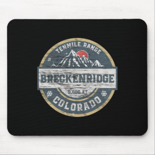 Tapis De Souris Breckenridge Colorado Tenmile Range Rocky Mountain