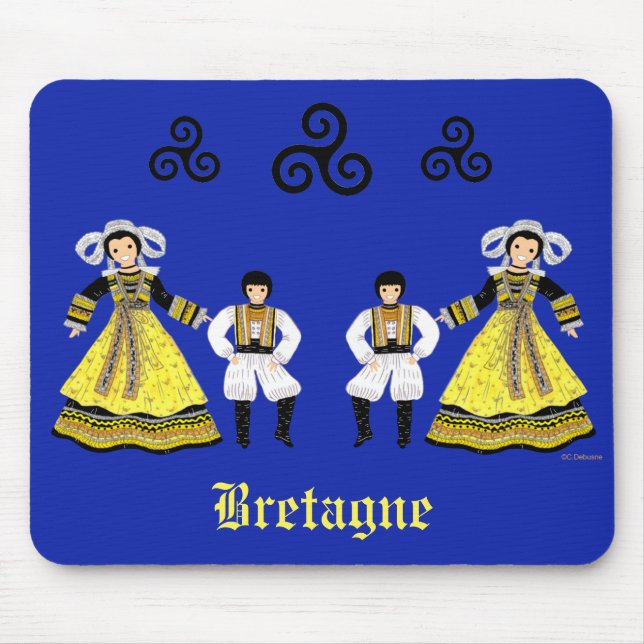 Tapis De Souris Bretagne, France (Devant)
