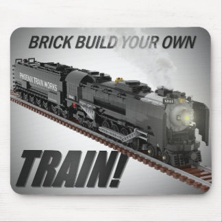 Tapis De Souris Brick Built Northern Locomotive Mousepad